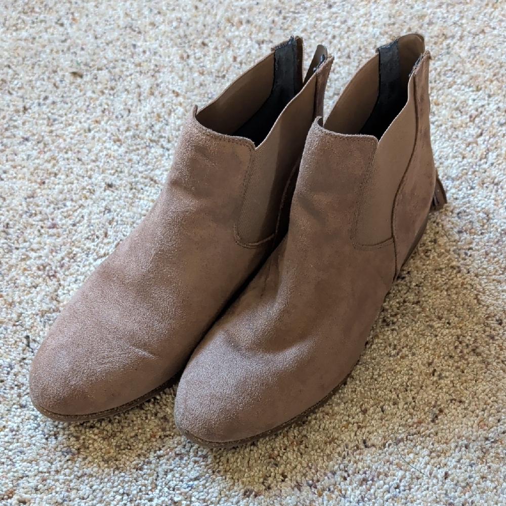 Dr. Scholl's Brown Ankle Booties